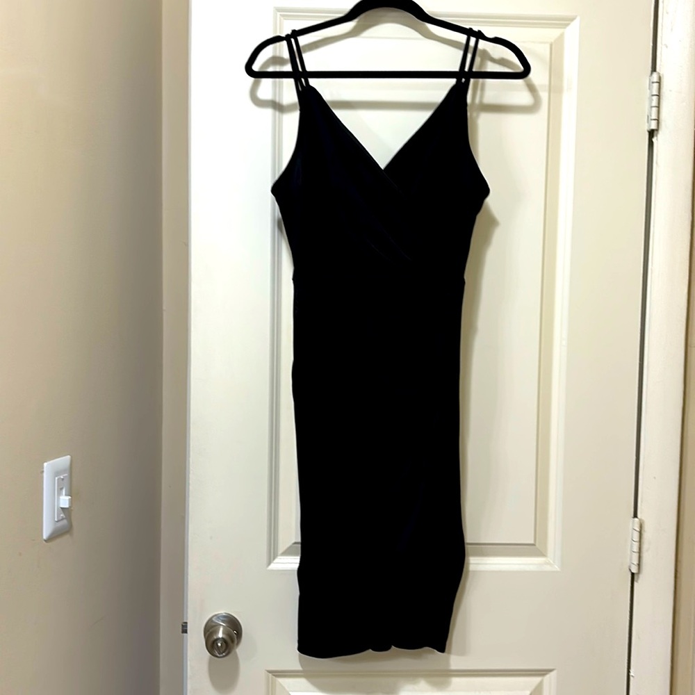 Black cocktail dress